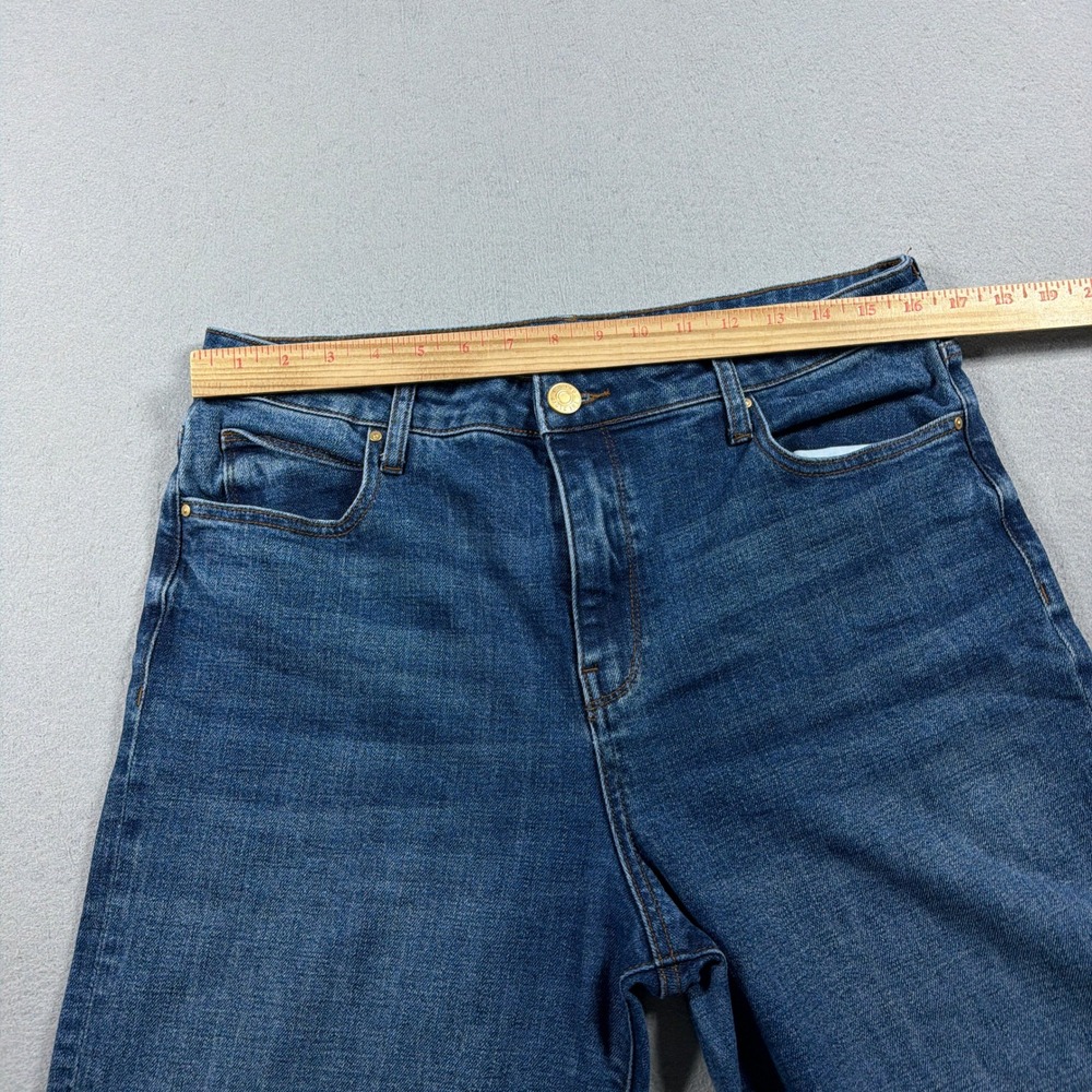 Kut From The Kloth Sienna Wide Leg Women Size 10 High Rise Cuffed Jeans Casual - Picture 7 of 10